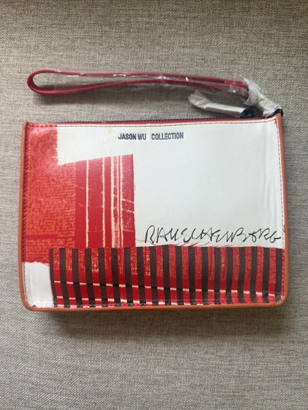 Jason Wu Collection ltd ed. Rauschenberg Clutch 6”x 8.5” x 1” (New without Tags)